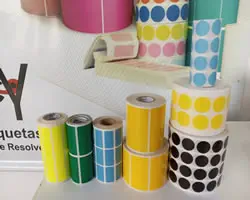 Etiqueta Couchê 100x60 10x6 Adesiva Zebra Argox Honeywell 02