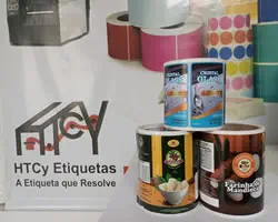 Etiqueta Couchê 20x20mm 2x2 Adesiva para Zebra Argox Honeywell 01