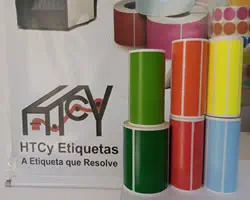 Etiqueta Couchê 50x25 5x2,5 Adesiva Zebra Argox Honeywell 01